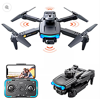 M5 Детский Квадрокоптер дрон с двойной камерой 4К до 18 минут полета + кейс
