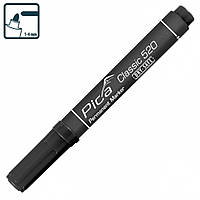 Маркер PICA (пика) Classic Permanent Marker bullet tip перманент черный 1-4 мм