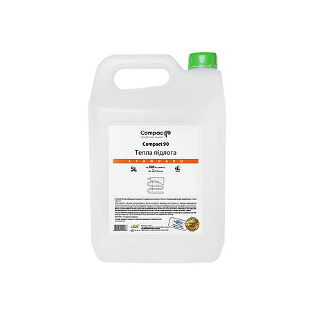 Пластифікатор Тепла підлога Compact 90 Standard для бетону стяжки 5 л, фото 1