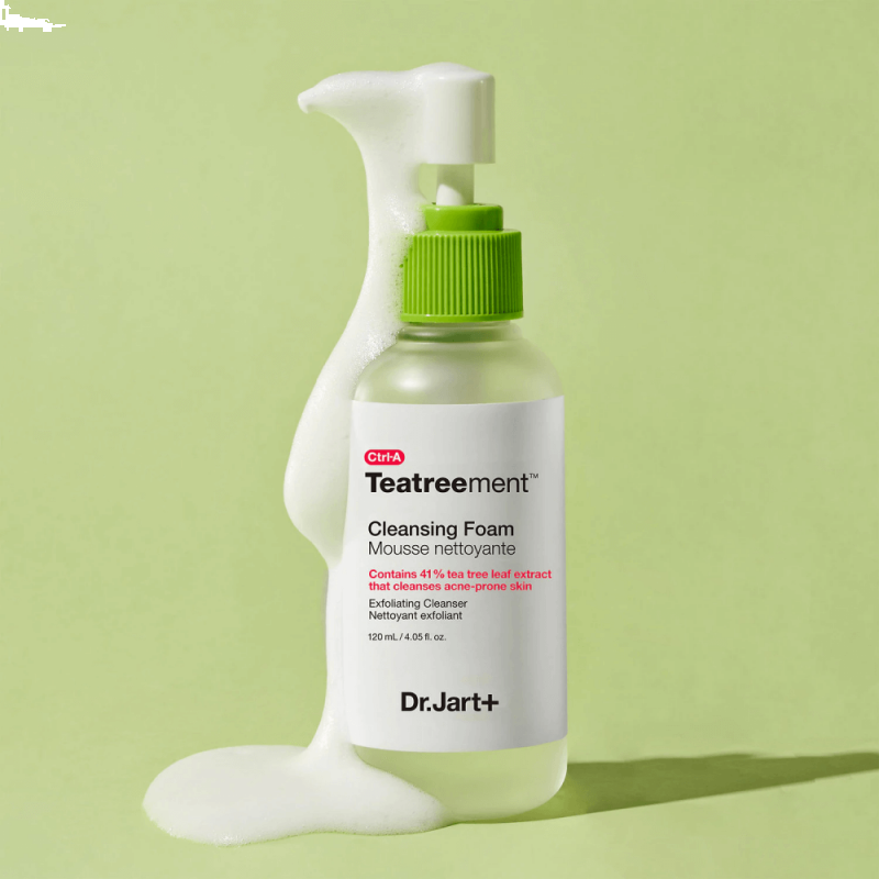 Лікувальна гель пінка для вмивання з чайним деревом Dr.Jart+ Ctrl Treatment Cleansing Foam