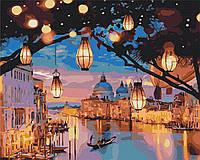 Картина по номерам Ночные огни Венеции Brushme 40 х 50 BS52867
