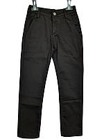 Черные котоновые брюки для мальчика 122-140 см Altun