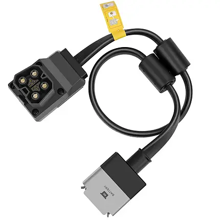 Кабель для з'єднання мікроінвертора та зарядної станції EcoFlow Delta Pro 4+8 EFL-BKWDELTAProCable-0.5m, фото 1