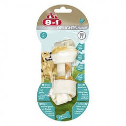 8 in 1 Delights Bone Dental, для чищення зубів від нальоту, з м'ясом 14см