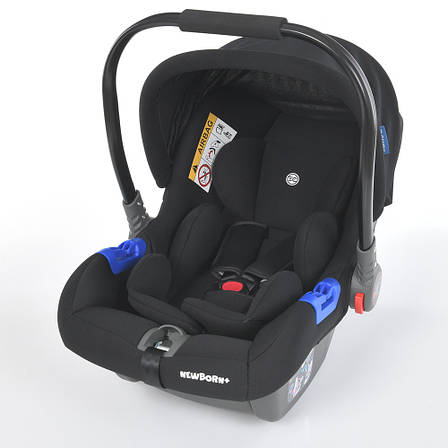 Дитяче автокрісло для немовлят Бебікокон ME 1043 NEWBORN+ Royal Black, фото 1