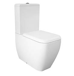 Унітаз RAK Ceramics Metropolitan (унітаз + бачок + кришка) RAK0021 (Білий)
