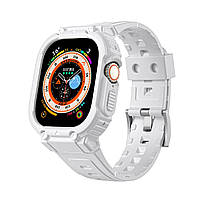 Чехол ремешок для Apple Watch Ultra (49 мм) Белый