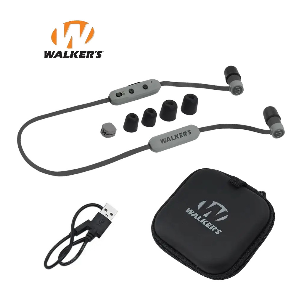 Активні Навушники Walker's Flexible Ear Bud Rope Hearing Enhancer NRR  (оцінка Зниження Шуму) 29 ДБ — у Категорії 