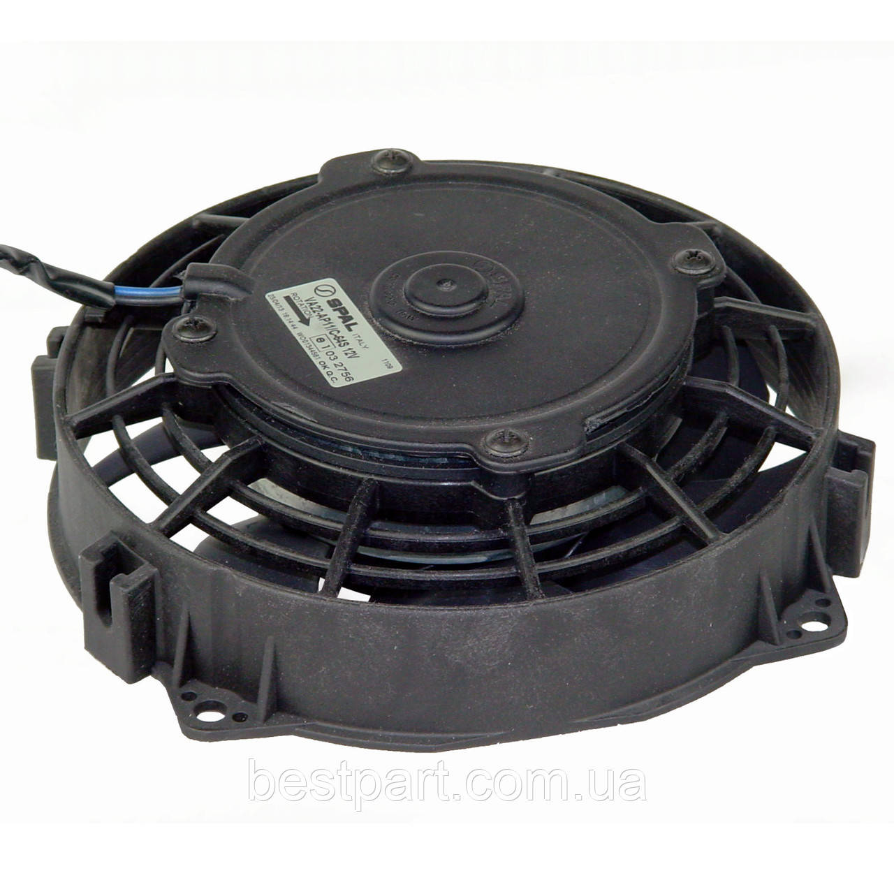Вентилятор Spal 12V, штовхаючий, VA22-AP11/C-64S, фото 1