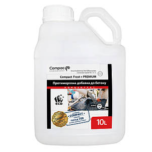 Протиморозна добавка для бетону Compact Frost + Premium 10 л, фото 1