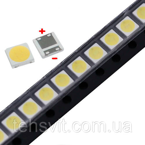 Світлодіоди LED SMD 3535 10шт 6В 2Вт LATWT391RZLZK підсвітки матриць ТВ LG