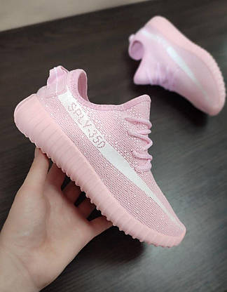 ЗНИЖКА! Yeezy Sply 350 PINK / White кросівки кеди, фото 5