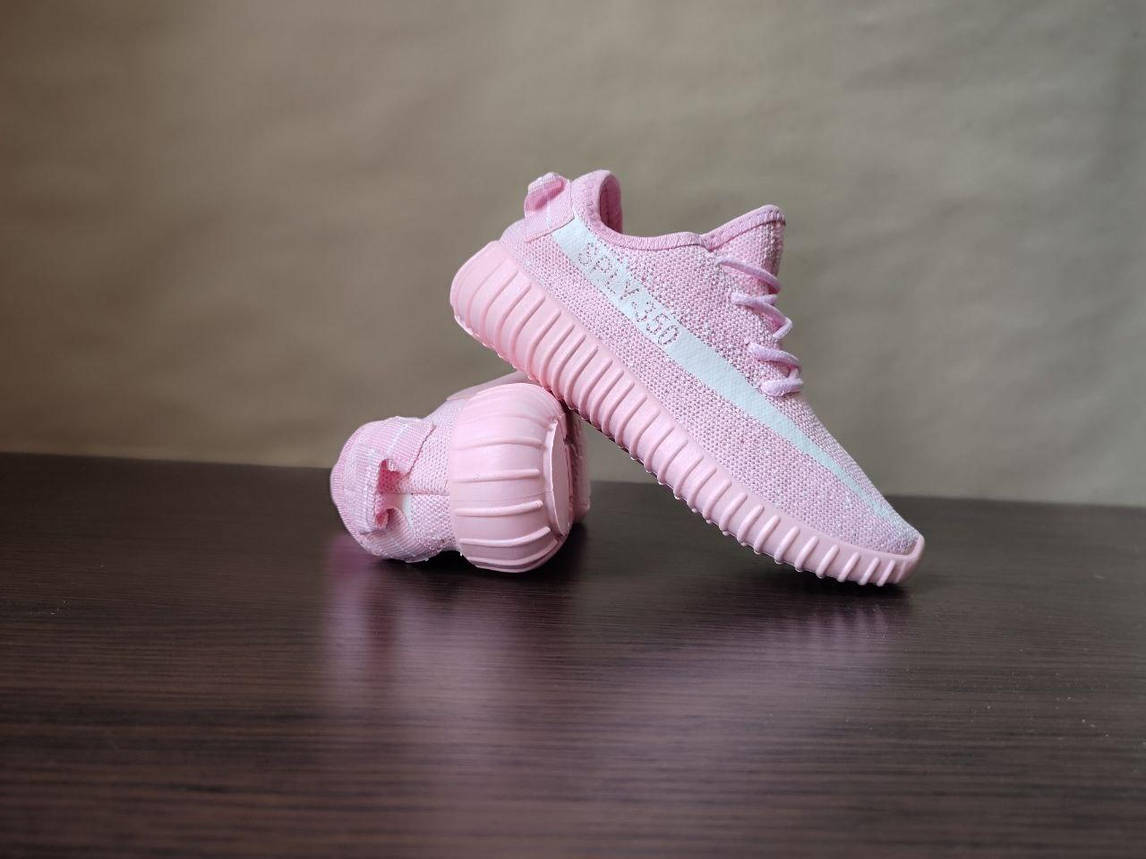 ЗНИЖКА! Yeezy Sply 350 PINK / White кросівки кеди, фото 1