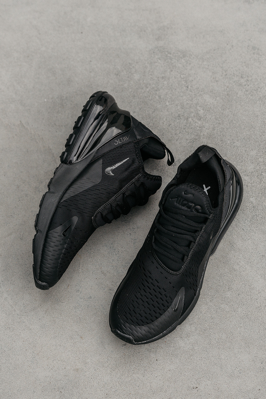 Nike air max 270 triple best sale black mens