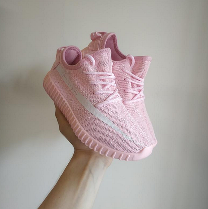 ЗНИЖКА! Yeezy Sply 350 PINK / White кросівки кеди, фото 4
