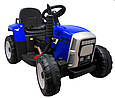 Трактор C1 на акумуляторі Синій з причепом, фото 9
