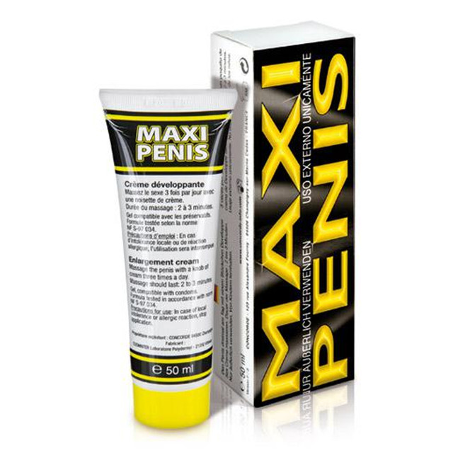 Maxi Penis - Крем для Збільшення Пенісу, 50мл, Тонізуючий ефект