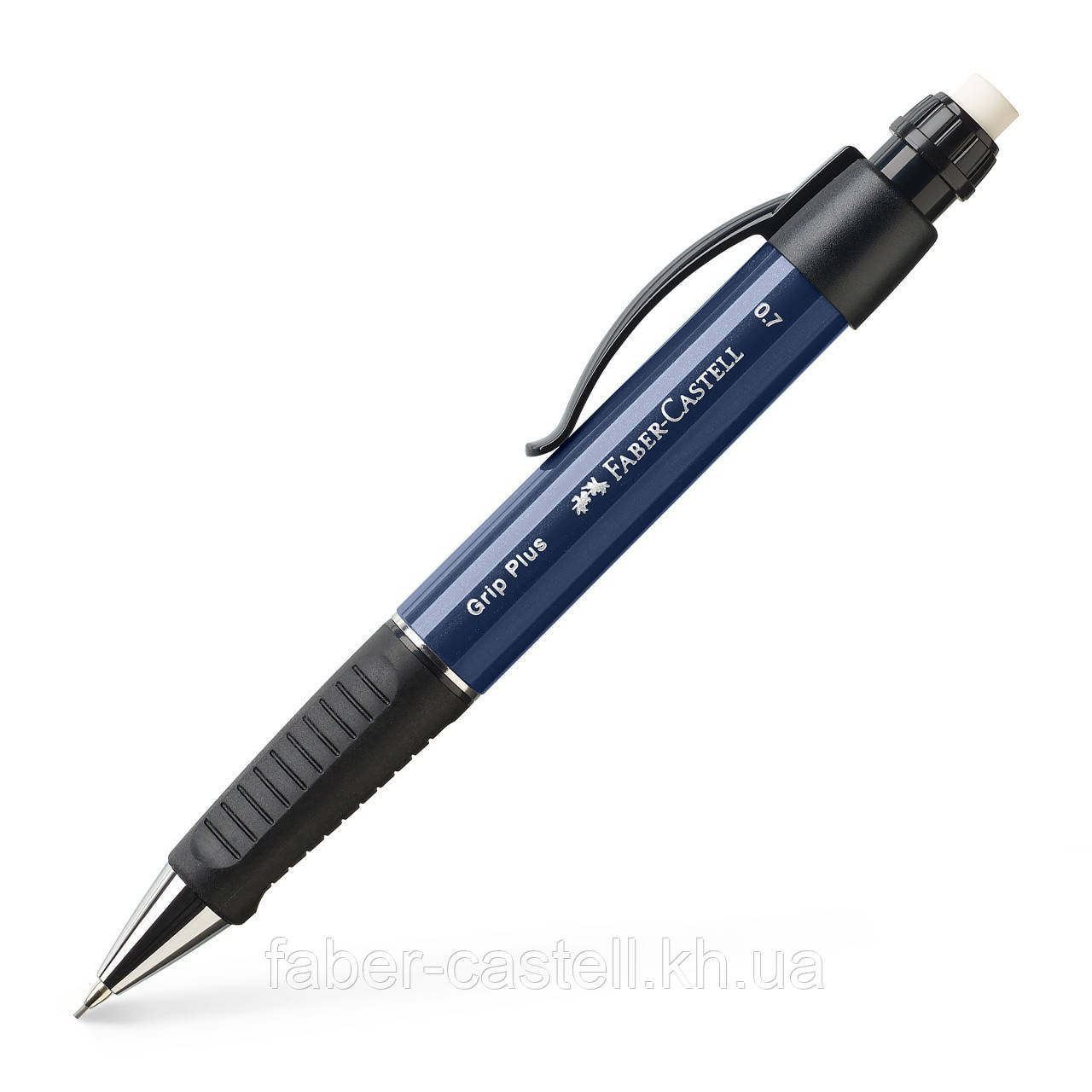 Олівець механічний Faber-Castell Grip Plus Navy blue, колір корпусу синій (0,7 мм), 130732
