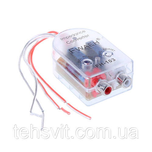 Купить Преобразователь уровня аудио сигнала, высокого в низкий RCA для ...