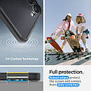 Чохол Spigen для Samsung Galaxy S23 — Ultra Hybrid, Frost Black (ACS05716), фото 7