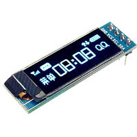 OLED дисплей графічний SSD1306 I2C 0.91" 128x32 Arduino AVR STM32