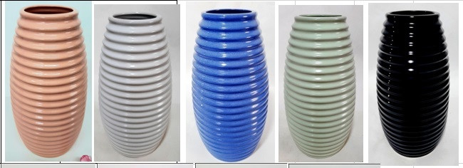 Ваза "Ізабела" в асорт., Дружківка КСВ, Арт.4256