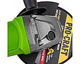 Машина кутова шліфувальна PROCRAFT 2150Вт 180 мм плавний пуск (PW-2150), фото 4