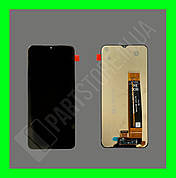 Дисплей Samsung A135 A13 2022 / M135 M13 2022 із сенсором, чорний (оригінальні комплектуючі)