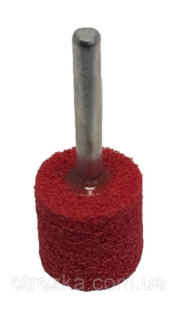 Абразив-піна на дриль 25х25х6 мм.Р120 червоний