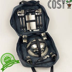 НАБІР ДЛЯ ПІКНИКА НА 4ПЕРСОНИ, У СУМЦІ No3 (29 ПОМІТ)