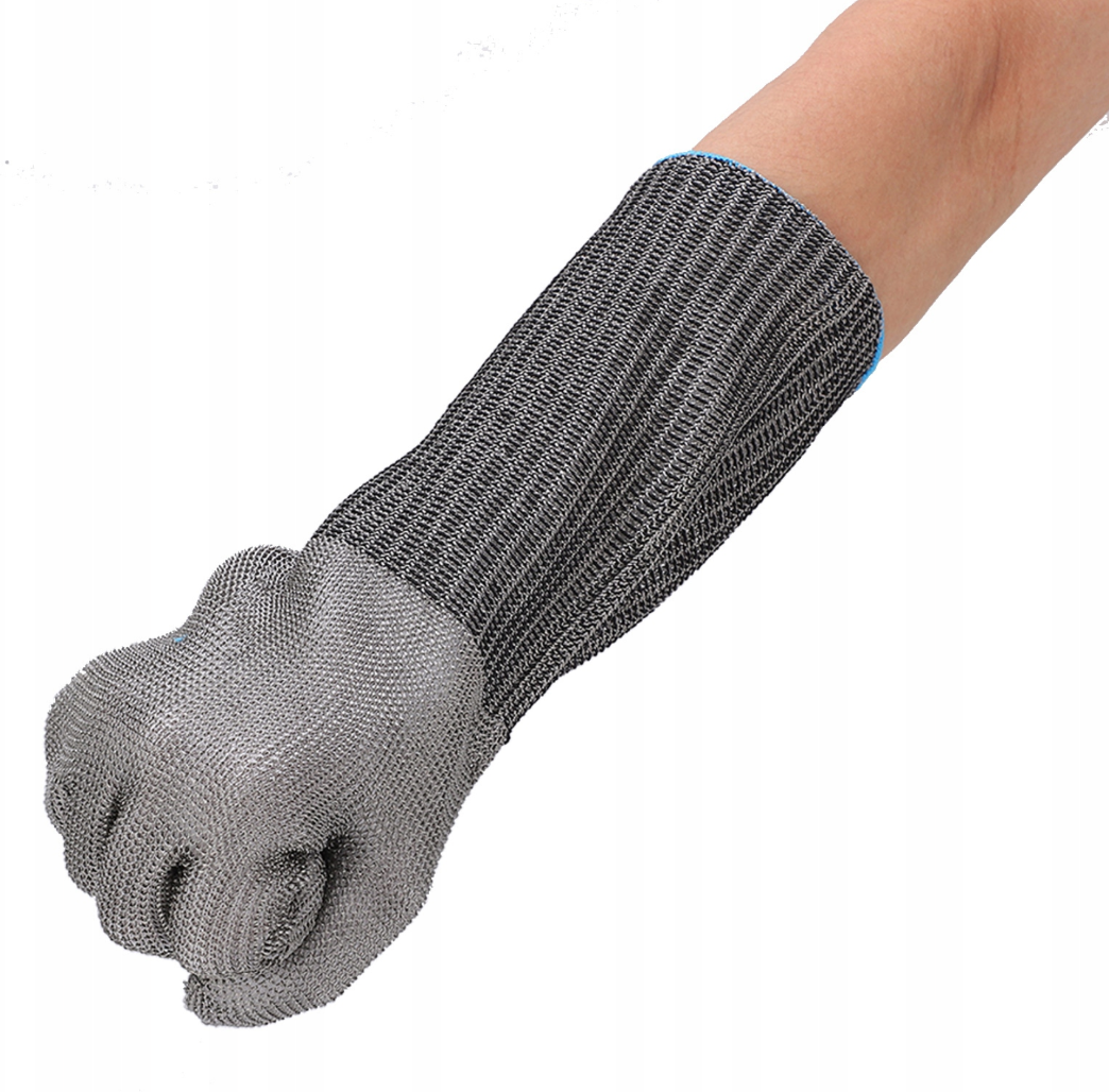 Перчатка кольчужная длинная из нержавеющей стали Chainmail CR06, размер ...