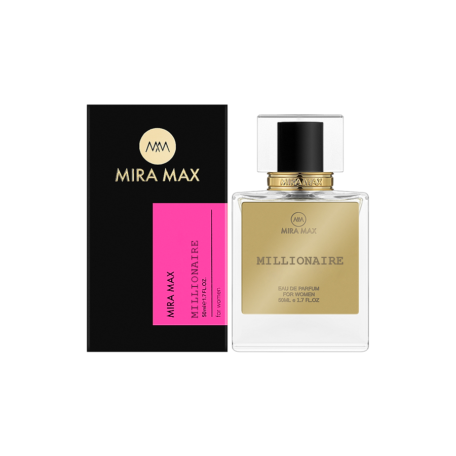 Парфуми жіночі "MILLIONAIRE FOR WOMEN" Mira Max 50ml (аромат схожий на Paco Rabanne Lady Million)