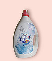 Гель для стирки белых вещей Brilias (White) 3kg