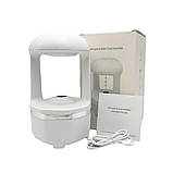 Антигравітаційний зволожувач повітря 2в1 крапельний з підсвічуванням Зволожувач для дому Water Drop Humidifier, фото 6