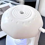 Антигравітаційний зволожувач повітря 2в1 крапельний з підсвічуванням Зволожувач для дому Water Drop Humidifier, фото 5