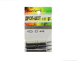 Грузило Дроп-шот 10 гр. (3 шт.)