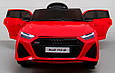 Дитячий автомобіль AUDI RS6 GT Red, фото 11