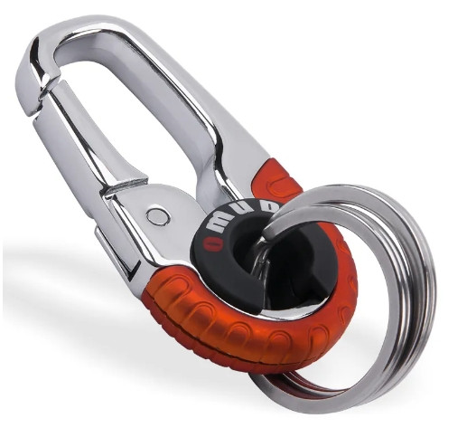 Брелок-карабин для ключей Omuda A3755 Sport Красный