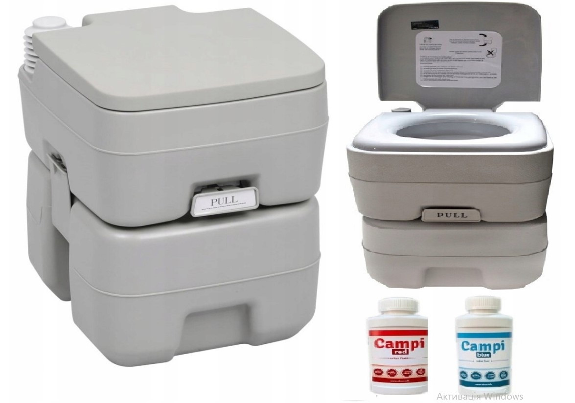 Туалет туристичний MSW MSW-M-PT 20 л, фото 1