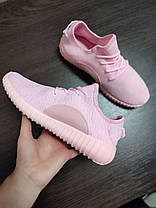 ЗНИЖКА! Yeezy Boost 350 PINK кросівки кеди, фото 4