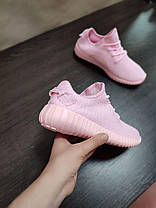 ЗНИЖКА! Yeezy Boost 350 PINK кросівки кеди, фото 6