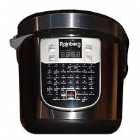 Якісна антипригарна мультиварка 6 літрів для дому Rainberg RB-6209, електрична йогуртниця зі знижкою