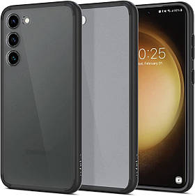 Чохол Spigen для Samsung Galaxy S23 - Ultra Hybrid, Frost Black (ACS05716)