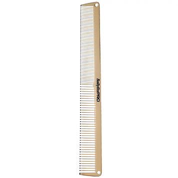 Гребінець для волосся BaByliss PRO Gold Metal Comb M3842E