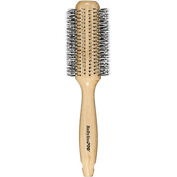Брашинг для волосся дерев'яний Babyliss Pro Wooden Brush 35 мм BABWB35E