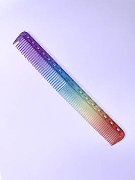 Гребінець для стрижки з лінійкою Y.S.Pink DB-339 Chameleon