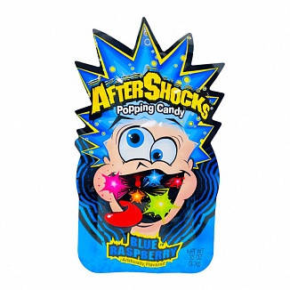Aftershocks Popping Candy Blue Raspberry 9g, фото 1