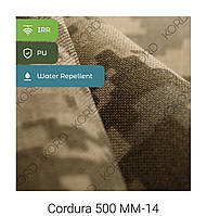 Подсумок под рацию Cordura 500D Пиксель ММ-14 (olive) Molle MELGO чехол держатель для радиостанции