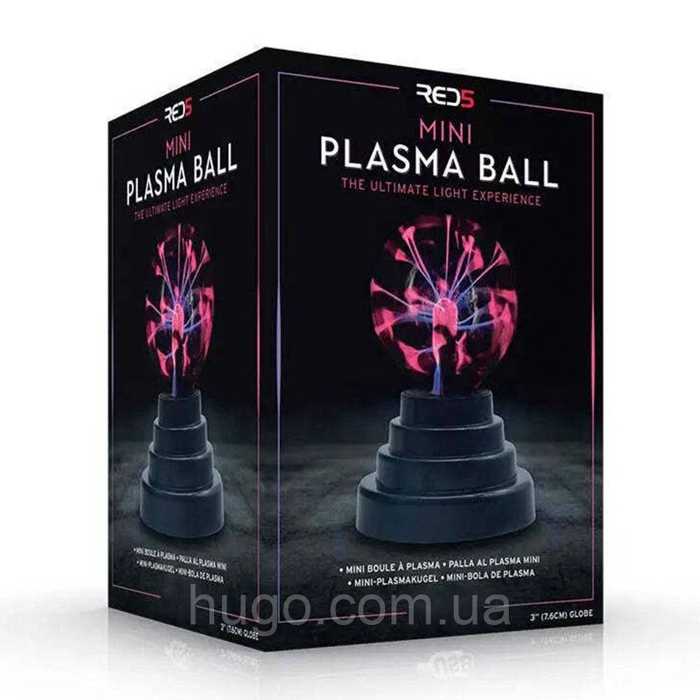 Плазменный шар ночник 7,5см Plasma ball от сети и батареек / Светильник с молниями / Плазма шар - фото 9 - id-p1895124664