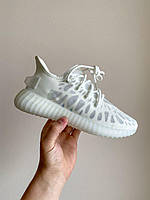 Мужские / женские кроссовки Adidas Yeezy Boost 350 V2 Mono White